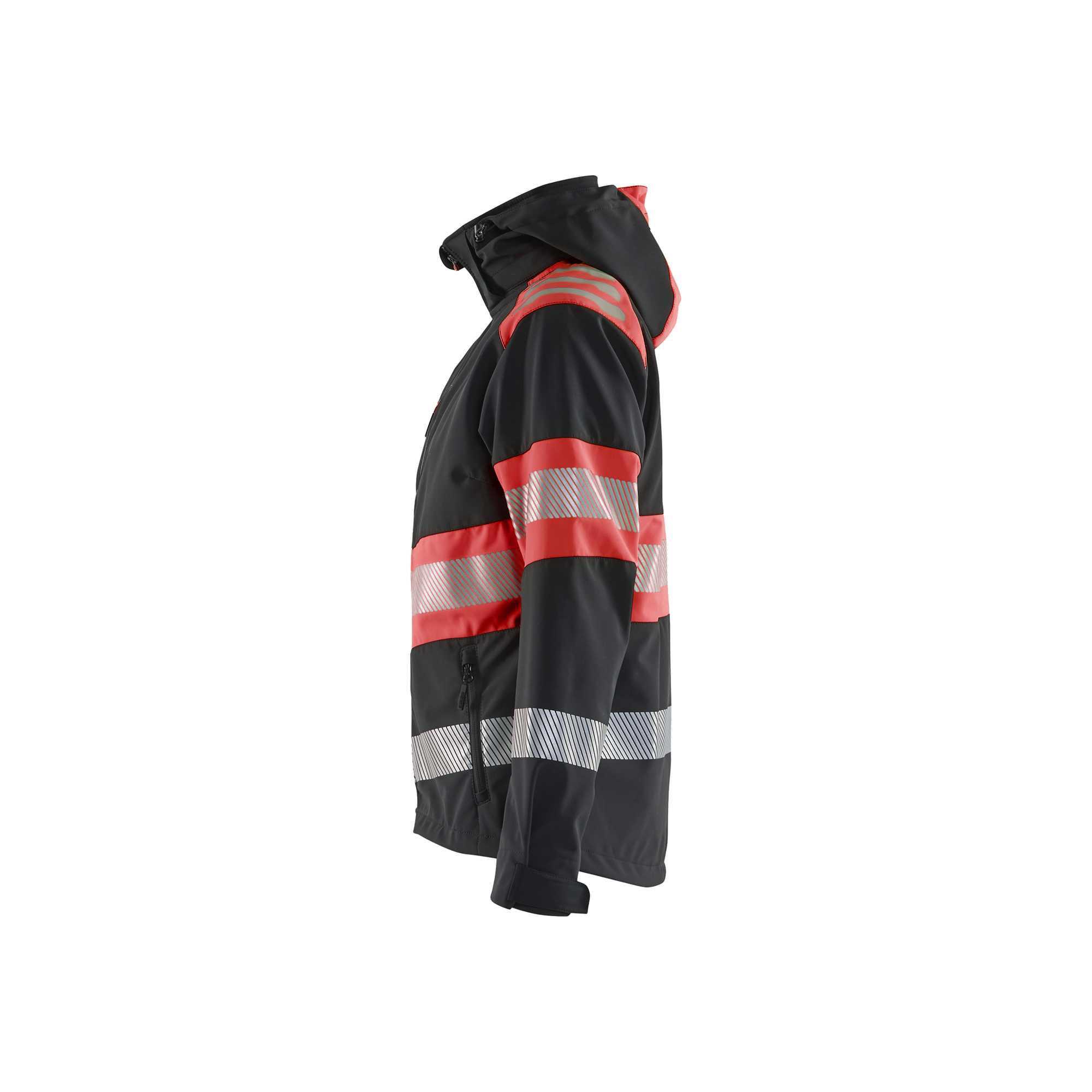 BLAKLADER 44042513 Women’s Hi Vis Softshell Jacket Hi Vis Reflective Softshell Work Jacket WOMEN - Waterproof